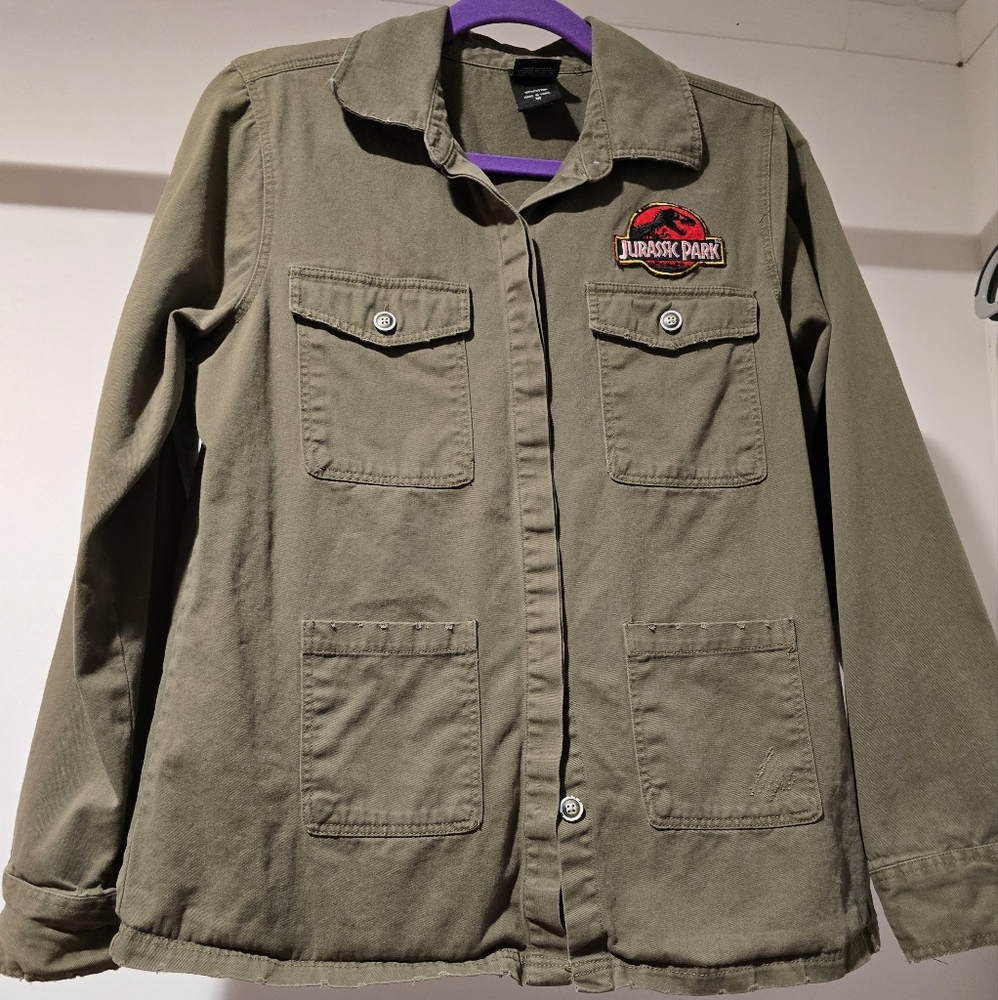Jurassic World Distressed "Cosplay" Jacket (Hot Topic -Medium)